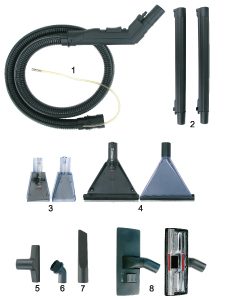 Aspirator ESTRO 110 injectie-extractie 1 motor - imagine 2