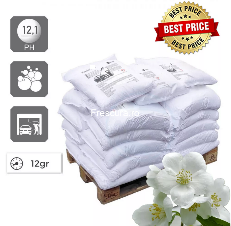 Spuma activa praf Micropowder 20 kg- parfumata, spumanta