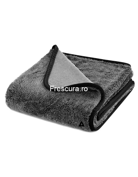 Prosop Microfibra Uscare Auto Grey, 70x50cm