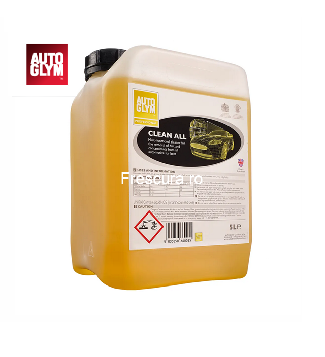 AUTOGLYM APC UK clean all. Multi purpose cleaner- 5 lt