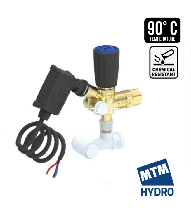 MTM Hydro Regulator presiune (by pass) GYMATIC cu microswitch IRV25